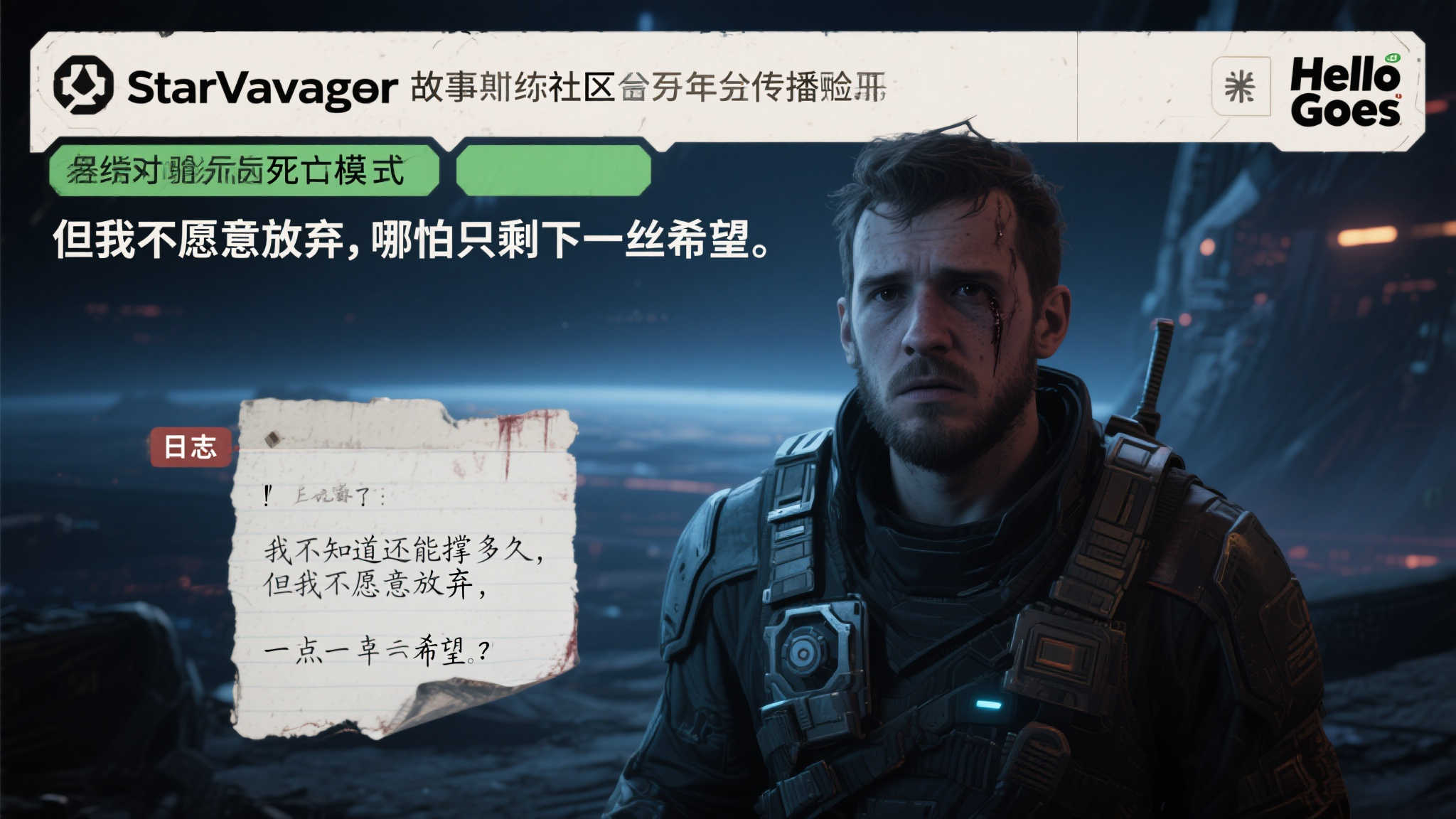 《无人深空》永久死亡模式玩家遇困，开发者致敬感动人心