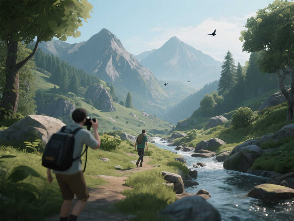 漫步山间,镜头捕捉美景!《模拟美景摄影》步行模拟游戏上线! 漫步山间,镜头捕捉美景!《模拟美景摄影》步行模拟游戏上线!