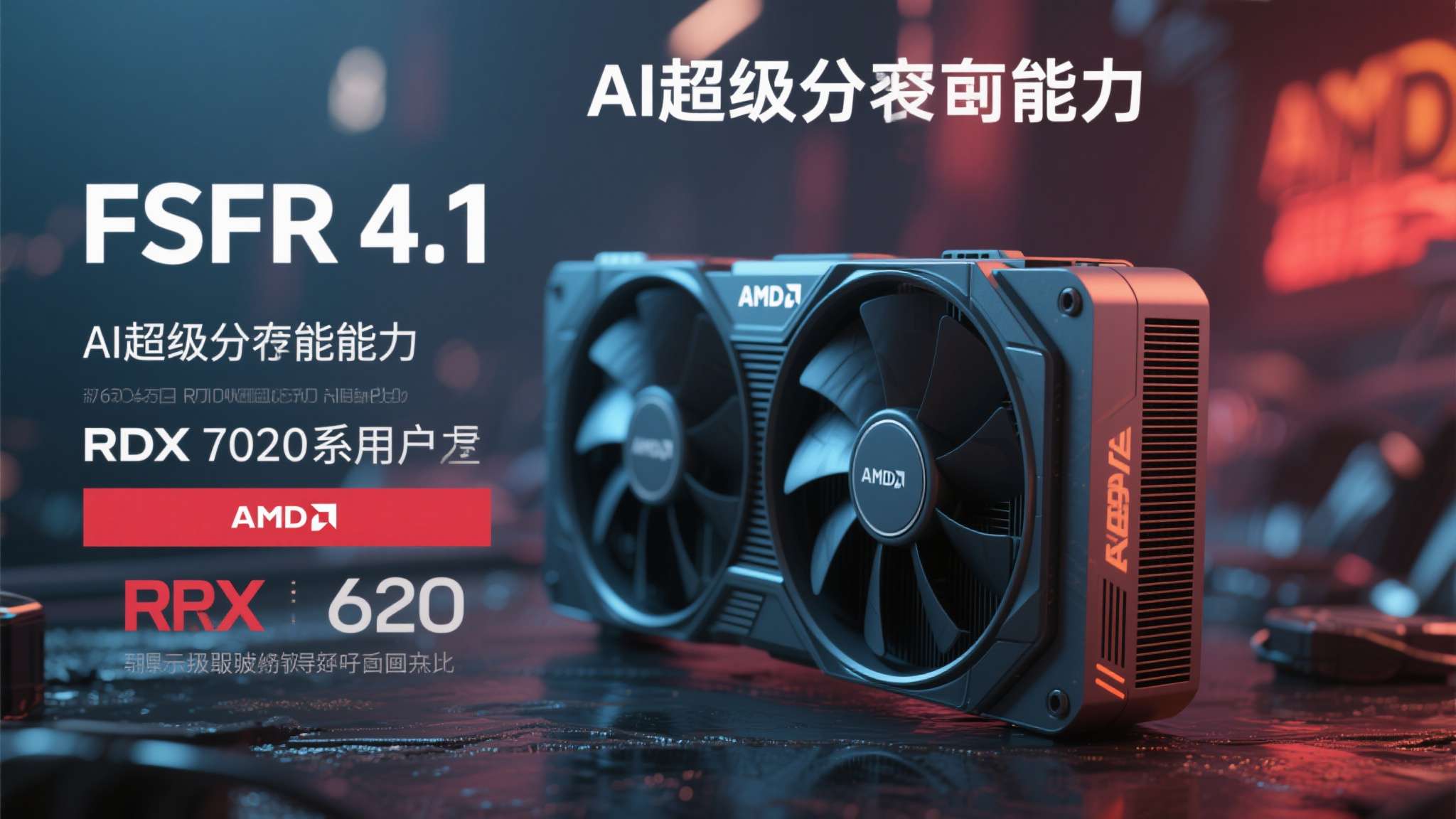 AMD发布新驱动FSR 4.1正式实装,AI超分时代全面到来 AMD发布新驱动FSR 4.1正式实装,AI超分时代全面到来