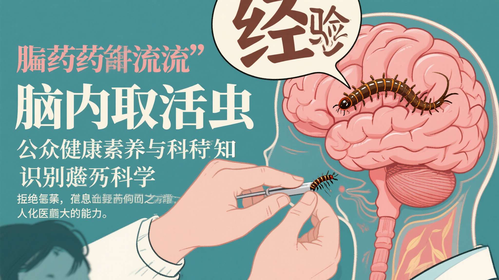 男子眼内取出7条活虫 男子眼内取出7条活虫