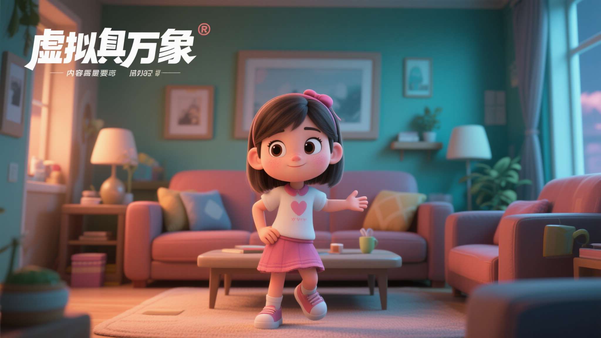 我爱看动画片!《虚实万象》小萝莉休息室新动作视频 我爱看动画片!《虚实万象》小萝莉休息室新动作视频