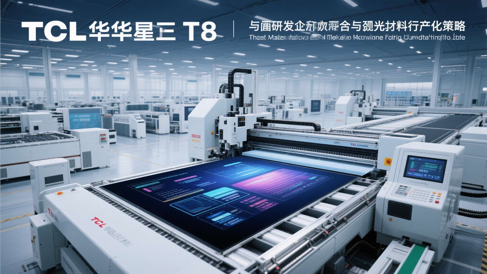 tcl华星第8.6代印刷oled生产线一期项目 tcl华星第8.6代印刷oled生产线一期项目