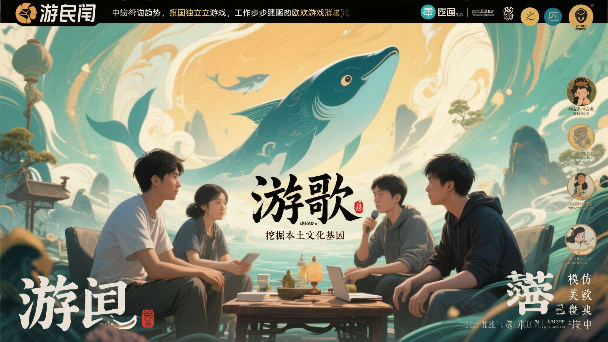 游民采访《鲲歌》团队:一款像小孩子那样幻想的游戏 游民采访《鲲歌》团队:一款像小孩子那样幻想的游戏