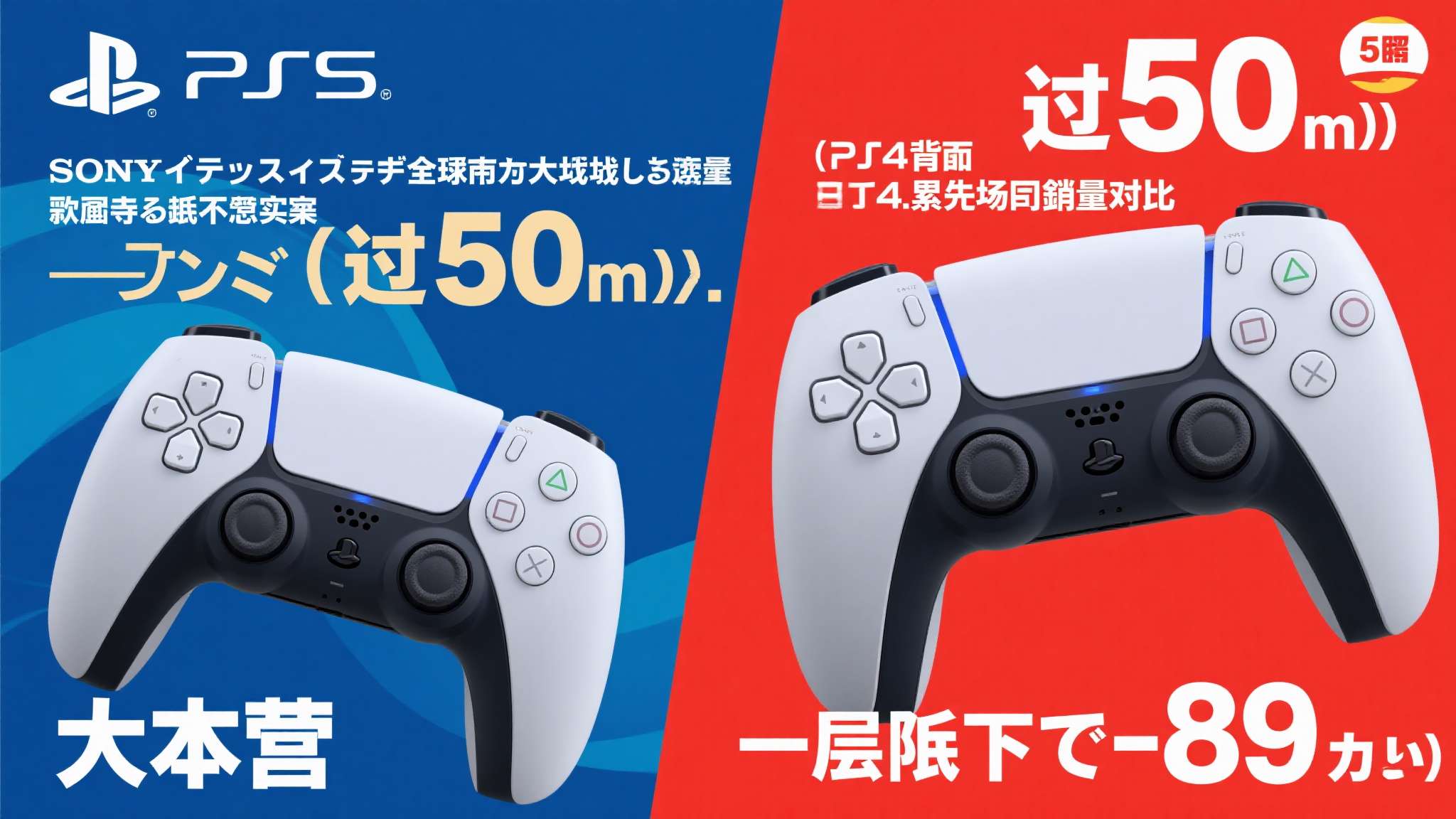曝PS5日本累计销量750万台! 仍落后PS4同期近89万台 曝PS5日本累计销量750万台! 仍落后PS4同期近89万台